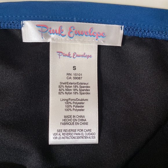 NWT Navy Bikini Bottoms. Fold Over Style - Picture 2 of 5